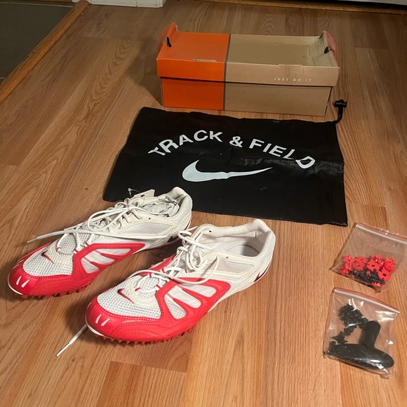 Nike super shift bowerman series track and field cleats shoes size 9.5